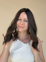 Brandy 16″ | Brunette Human Hair Silk Topper - Image 5