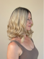 Chloe 14″ | Fully Hand Tied Human Hair Wig - Image 4