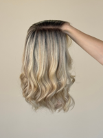 Chloe 14″ | Fully Hand Tied Human Hair Wig - Image 8