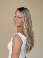 Chloe 20" | Blonde Human Hair Lace Topper - Image 3