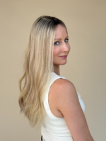 Chloe 20" | Blonde Human Hair Lace Topper - Image 4