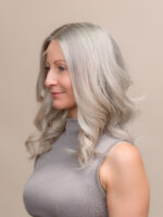 Luna 18" | Fully Hand Tied Human Hair Wig - Image 4