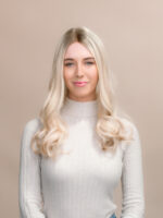 Minx 22" | Blonde Human Hair Lace Topper - Image 2