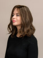 Harlow 12" | Brunette Human Hair Wig - Image 3