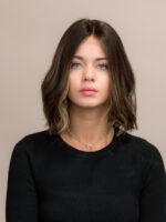 Lexie 12" | Brunette Human Hair Wig