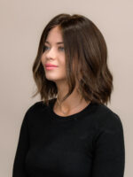Lexie 12" | Brunette Human Hair Wig - Image 3