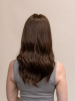 Aria 18″ | Brunette Human Hair Lace Topper - Image 4