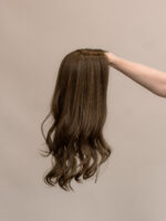 Miami 18" | Brunette Human Hair Lace Topper - Image 5