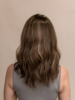 Anastasia 16” | Brunette Human Hair Lace Topper - Image 4