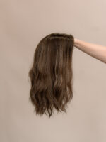 Anastasia 16” | Brunette Human Hair Lace Topper - Image 5
