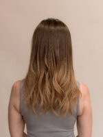 Zelda 18” | Brunette Human Hair Lace Topper - Image 4