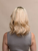 Nyx 14” | Blonde Human Hair Lace Topper - Image 4