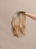 Nyx 14” | Blonde Human Hair Lace Topper - Image 5