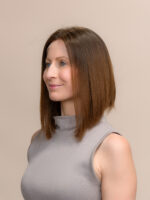 Mika 12” | Brunette Human Hair Wig - Image 3