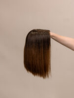 Mika 12” | Brunette Human Hair Wig - Image 5