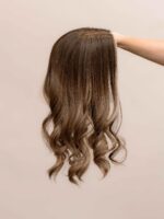 Cooper 18” | Brunette Human Hair Lace Topper - Image 5