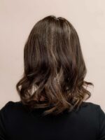 Milan 14” | Brunette Human Hair Lace Topper - Image 4