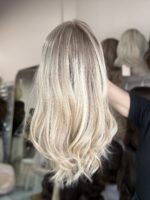 Pearl 18" | Fully Hand Tied Human Hair Wig - Image 8