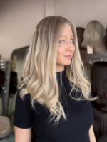 Pearl 18" | Fully Hand Tied Human Hair Wig - Image 5