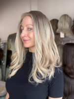 Pearl 18" | Fully Hand Tied Human Hair Wig - Image 3