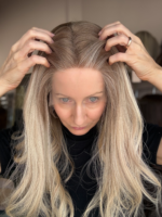 Pearl 18" | Fully Hand Tied Human Hair Wig - Image 6