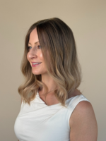 Taylor 16” | Brunette Human Hair Lace Topper - Image 5