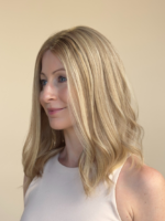 Bondi 16” | Blonde Human Hair Lace Topper - Image 3
