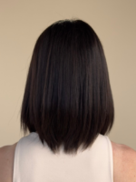 Onyx 14” | Fully Hand Tied Human Hair Wig - Image 6