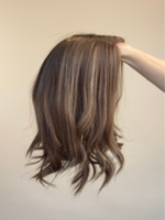 Sugar 12” | Bronde Human Hair Lace Topper - Image 6