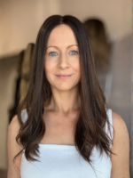 Brandy 18″ | Brunette Human Hair Lace Topper - Image 2