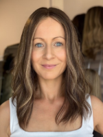 Lolita 16″ | Brunette Human Hair Lace Topper