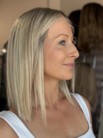 Minx 14” | Fully Hand Tied Human Hair Wig - Image 4