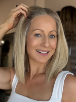 Minx 14” | Fully Hand Tied Human Hair Wig - Image 6