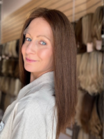 Amber 16″ | Brunette Human Hair Wig - Image 3