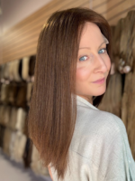 Amber 16″ | Brunette Human Hair Wig - Image 4