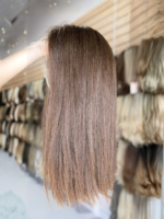 Amber 16″ | Brunette Human Hair Wig - Image 7