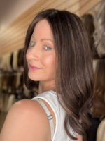 Chantal 14″ | Brunette Human Hair Wig - Image 5