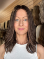 Chantal 14″ | Brunette Human Hair Wig - Image 2