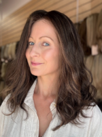 Chantal 18″ | Fully Hand Tied Wavy Human Hair Wig - Image 5