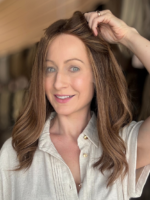 Cinnamon 16″ | Fully Hand Tied Human Hair Wig