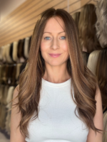 Cinnamon 22″ | Fully Hand Tied Human Hair Wig - Image 2