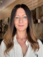 Espresso Honey 18″ | Fully Hand Tied Human Hair Wig - Image 2