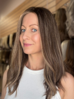 Harlow 16″ | Brunette Human Hair Wig - Image 5