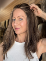 Harlow 16″ | Brunette Human Hair Wig