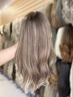 Harlow 16″ | Brunette Human Hair Wig - Image 8