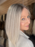 Luna 14” | Blonde Human Hair Grand Topper - Image 3