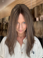 Maddie 16″ | Brunette Human Hair Wig - Image 5
