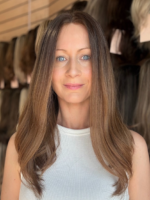 Mika 18″ | Brunette Human Hair Wig - Image 2