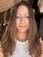 Mika 18″ | Brunette Human Hair Wig - Image 6