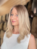 Pearl 14″ | Blonde Human Hair Wig - Image 3